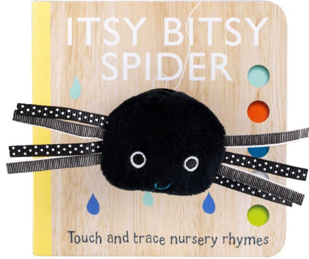 Touch and Trace Nursery Rhymes Itsy Bitsy Spider Finger Puppet Book