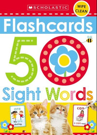 50 Sight Words Flashcards: Scholastic Early Learners (Flashcards) 