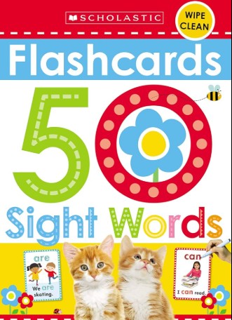 50 Sight Words Flashcards: Scholastic Early Learners (Flashcards) 