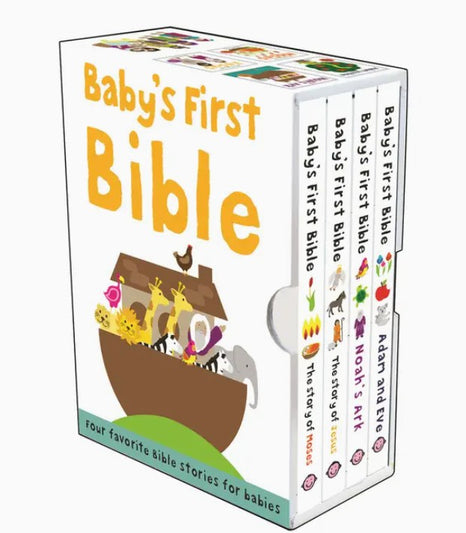 Baby's First Bible Slipcase: Moses, Jesus, Noah, Adam & Eve