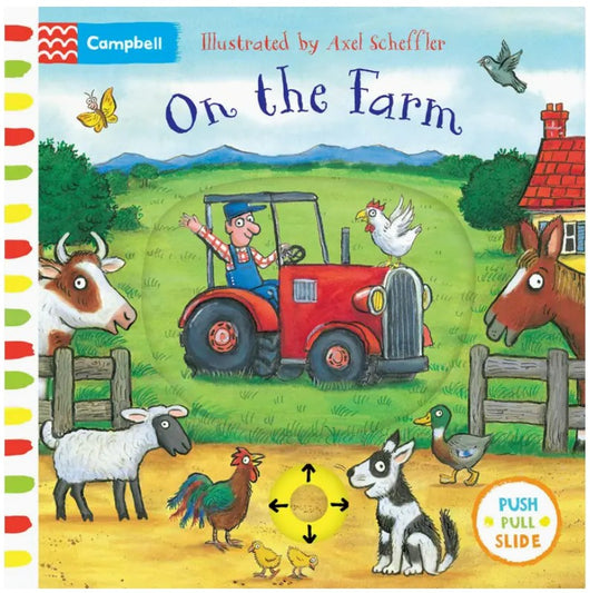 On the Farm: A Push, Pull, Slide Book