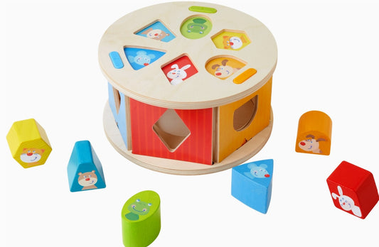 Favorite Animals Wooden Educational Shape Sorting Toy