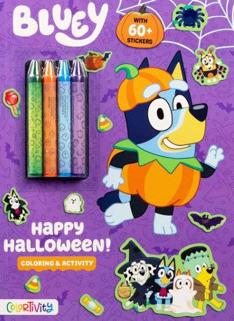Bluey Colortivity Happy Halloween!