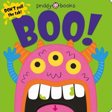 Boo! (Slide & Surprise): Pull the tabs for a spooky surprise!