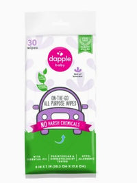 Dapple On the Go Wipes, Lavender, 30ct