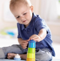 Wooden Rainbow Lighthouse – Montessori Stacker & Balance Toy
