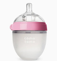 Comotomo Baby Bottle, Single Pack - 5oz - Pink