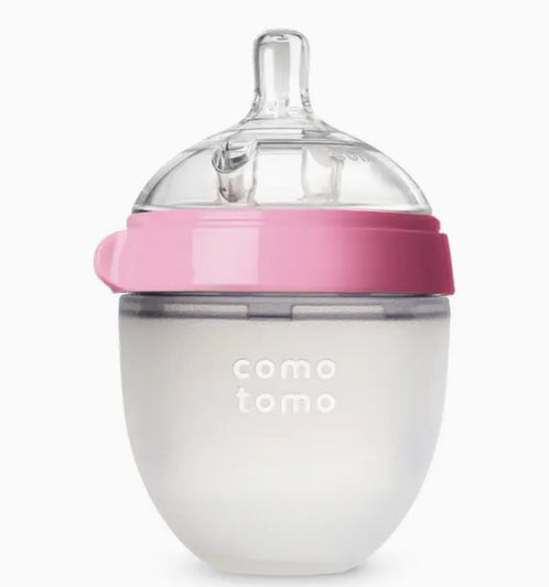 Comotomo Baby Bottle, Single Pack - 5oz - Pink